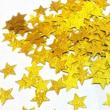 Gold Glitter Star ConfettiGold Confetti For Table Decor1.18 in200PCS