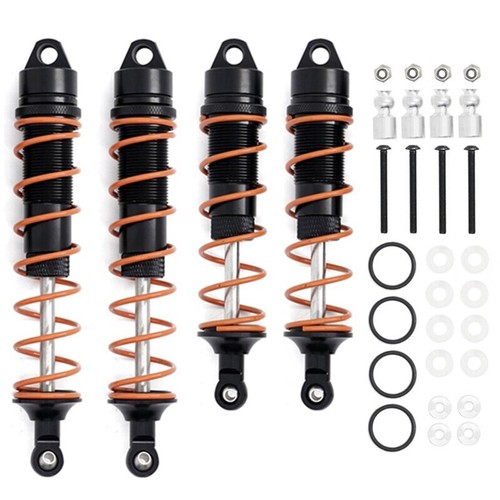C32207BLACK INTEGY Alloy Machined Shocks (4) Set for Arrma 1/8 Kraton