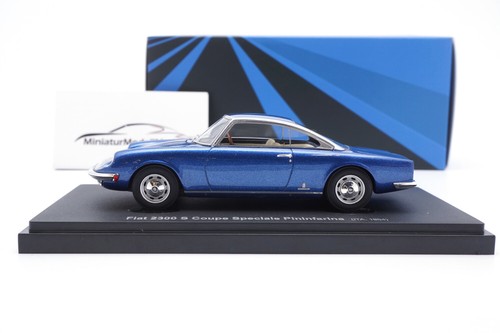 Fiat 2300 S Coupé Speciale Pininfarina - blau-met. - 1:43 - Avenue43 (60091) - Bild 2 von 3