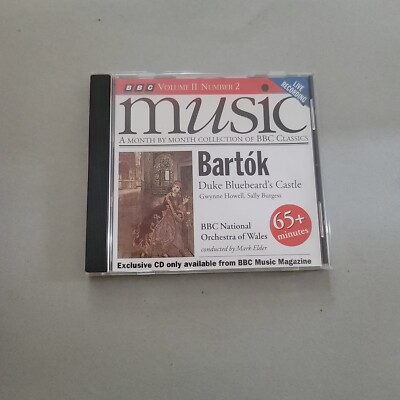Bartok Duke Bluebeard's Castle BBC Music Vol 2 No 2 (CD 1993)