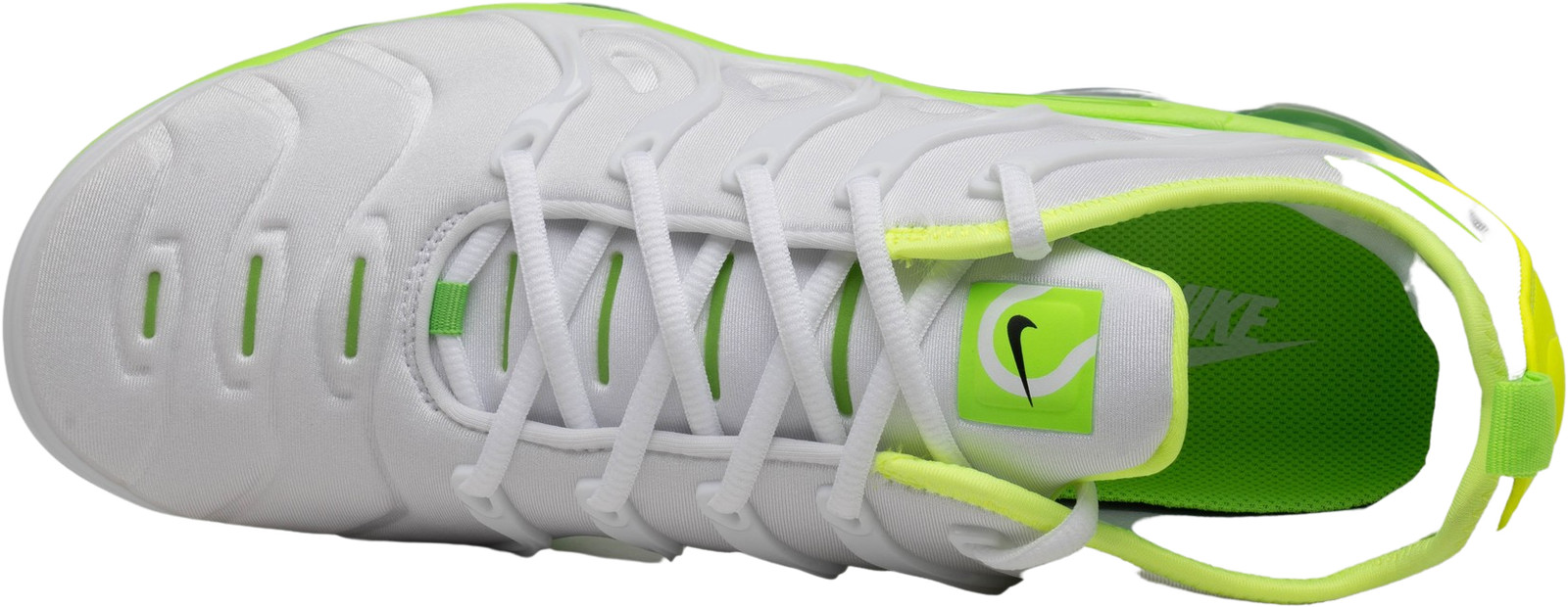 Nike Air VaporMax Plus Shoes Mens 9 Tennis Ball Green White Athletic Sneakers Nike Air Vapormax Plus Tennis Ball Green White Shoes DJ5975  main image 4