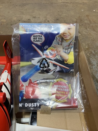 Fire and Rescue Blastin' Dusty Crophopper 2013 Talking Disney Planes Mattel OPEN | eBay
