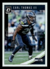 2018 Donruss Optic #91 Earl Thomas III Seattle Seahawks
