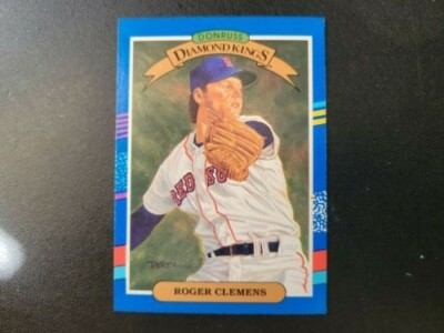 Rare Vintage Mint Condition Roger clemens Donruss diamond kings #9
