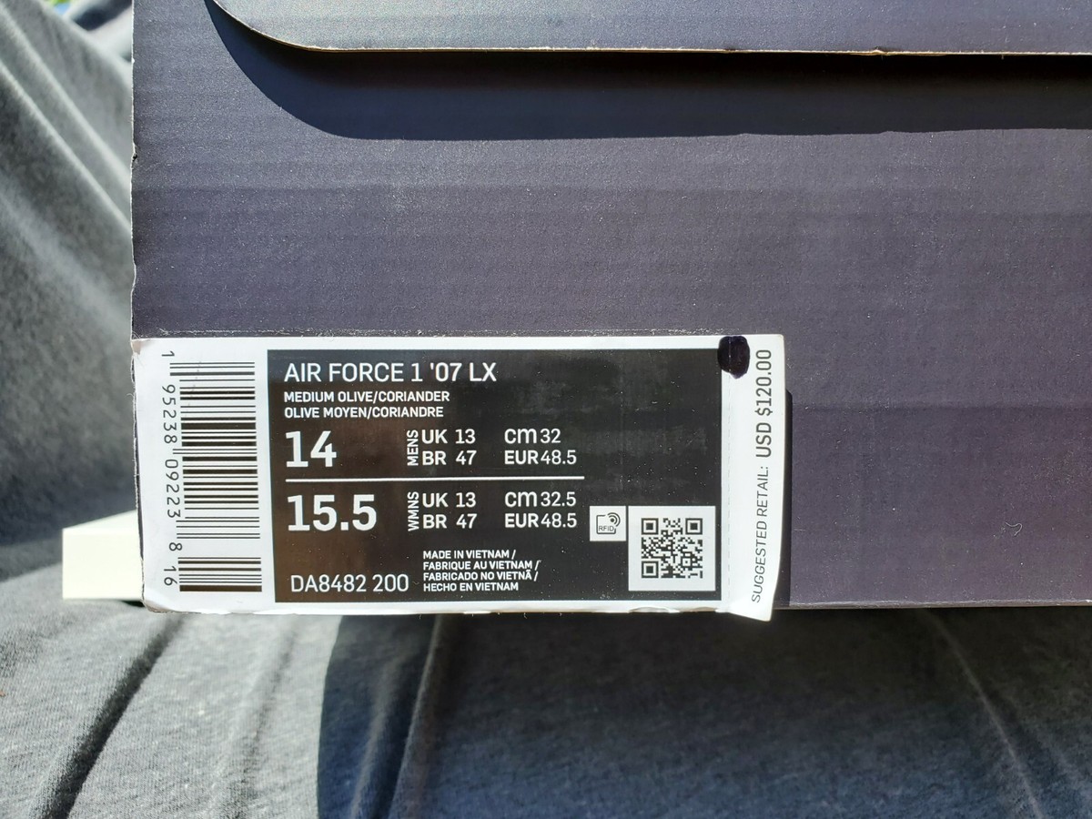 Size 14 - Nike Air Force 1 LX Turtle 2021 | eBay