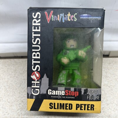 2016 Vinimates Ghostbusters Slimed Peter Figure Diamond Select Toys Gamestop