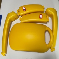 Little Tikes Cozy Coupe Car Roof Yellow Top Pillars Replacement Parts