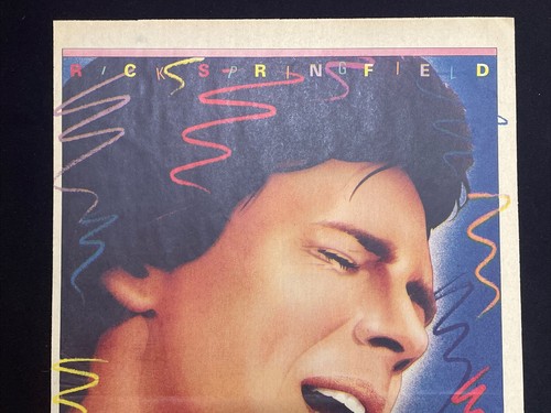 Vintage Rick Springsteen Daily News Super Stars 1 Promo Poster - Picture 2 of 7