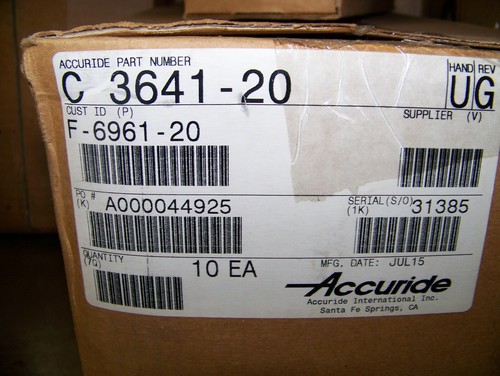 accuride 20" drawer slides 3641 Heavy duty interlock drawer slides NEW - Picture 4 of 4