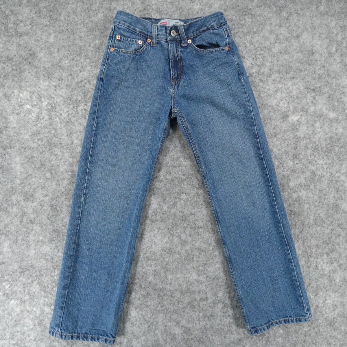 Jean Slim Garçon Levi's 550 Relaxed - Taille 14 - Occasion En Excellent état