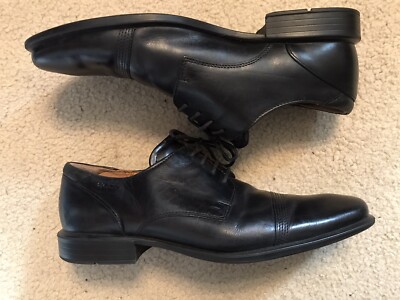Men’s Black leather dress shoes by Ecco sz 45 ECCO Men main image 4