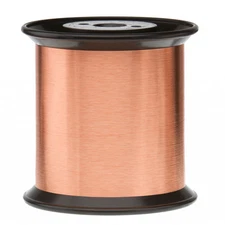 42 AWG Gauge Enameled Copper Magnet Wire 5.0 lbs 0.0026" 155C Natural MW-79-C