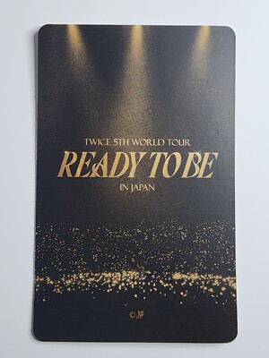 TWICE 5th World Tour READY TO BE in Japan Official Photocards | eBay