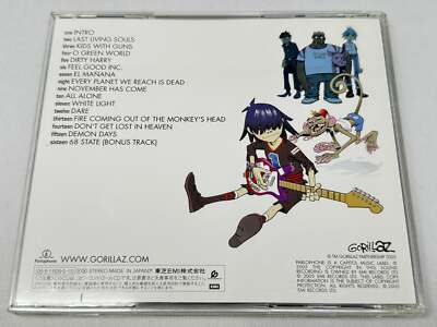 Gorillaz Demon Days Japan Import Bonus Track 4988006828933| eBay