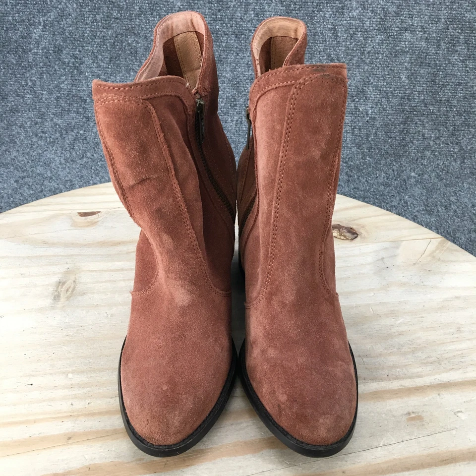 Botas Seychelles Mujer 6 Lori Penny Botín Occidental Vaquera Marrón Gamuza Tobillo Foto 4 de 4