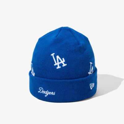 New Era MLB Los Angeles Dodgers All Over Basic Cuff Beanie