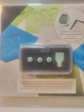 Making Memories Slice Embossing Tips + Embossing Mat 3 tips storage Box Wrench