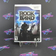 Rock Band Nintendo Wii Complete - 1 Year Warranty EX Cond