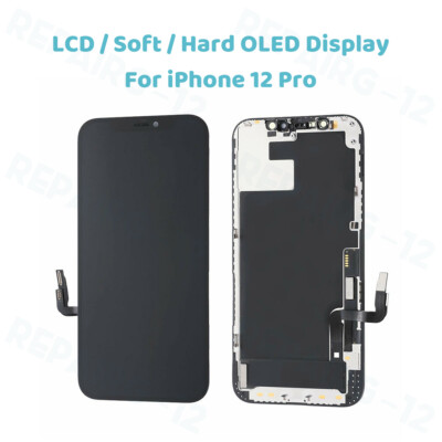 For iPhone 12 Pro 6.1 inch OLED Display LCD Touch Screen Digitizer Replacement