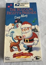 The Rudolph Frosty & Friends Sing Along VHS/1996 Christmas Classics Series