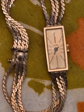 Elegant, small, ladies watch. Nastrix  w. FHF 59-21  movement. Orig.  bracelet.