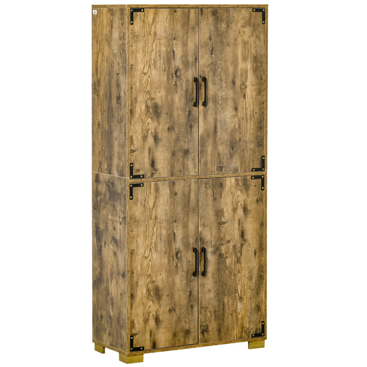 Rustic wood storage cabinet deals