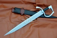 15th Century Falchion sword-Hand forged long Blade-Full tang-Tempered Sword 29"