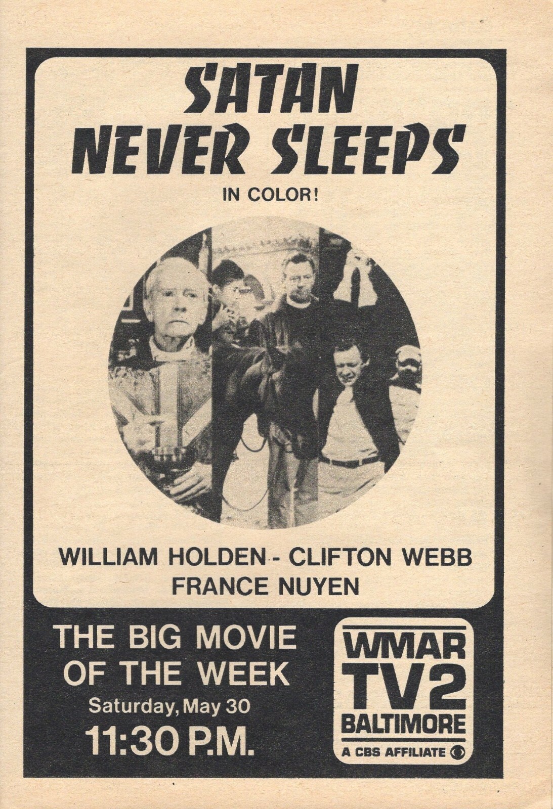 1970-baltimore-tv-guide-movie-ad-satin-never-sleeps-william-holden