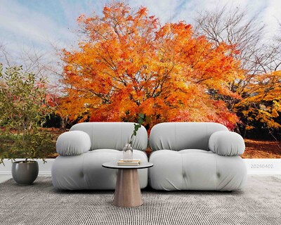 3D Forest Grassland Autumn Landscape Wallpaper Wall Murals Removable Wallpaper 4
