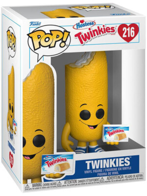 Funko POP #216 Hostess Twinkies Figure Brand New and In Stock