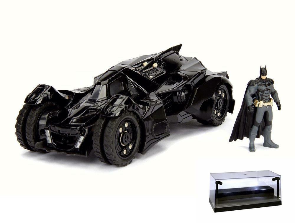 バットマンミニカー Jada 1:24 - Arkham Knight Batmobile with Batman Diecast