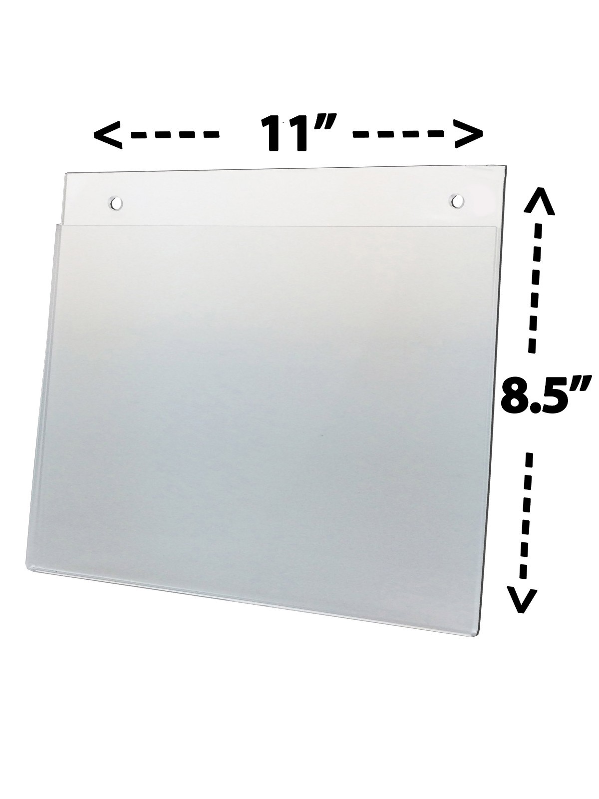 Brochure Holder Frame Sign Holder Landscape 11"x 8.5" Wall Wholesale Qty 10