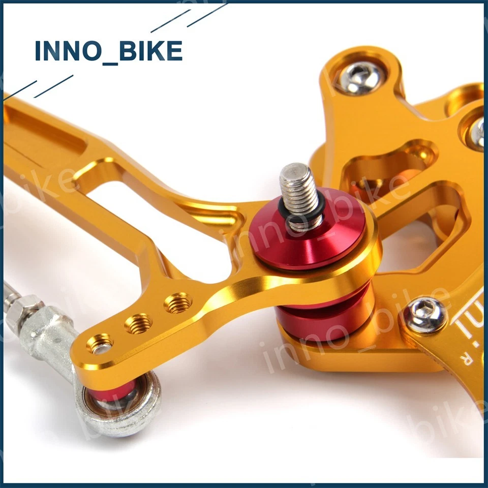 Rearsets Footrest Foot Pegs For Suzuki Hayabusa GSX1300R 2008 - 2020 2009 2010 - Image 3 of 4