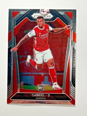 2020-21 Panini Prizm PL Gabriel #35 Rookie Base Card Arsenal | eBay