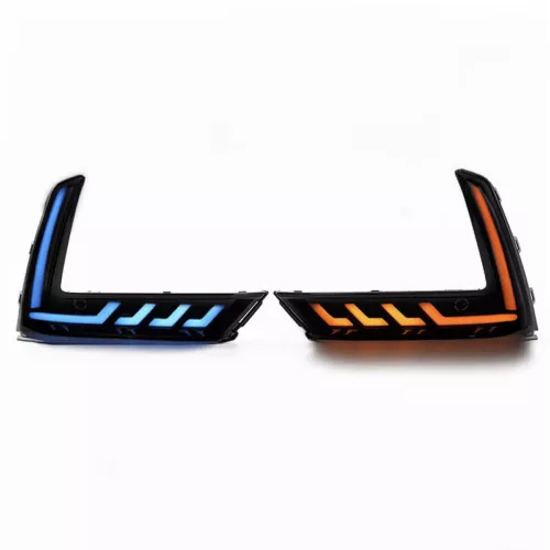 Fit 2023-2025 Honda CRV CR-V Pair LED Turn Signal DRL Fog Lights W/Sensor Hole - Picture 7 of 10