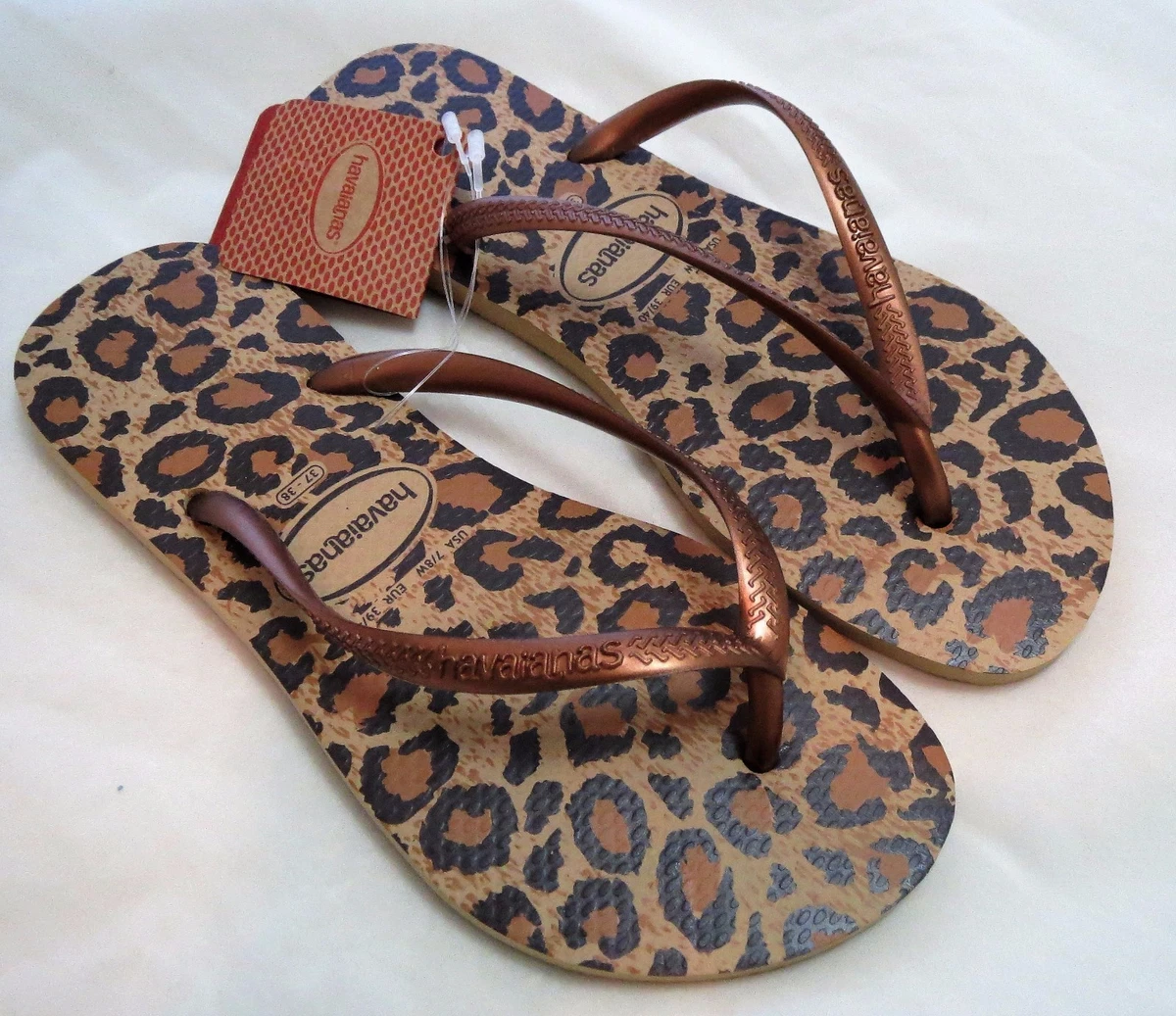 Leopard havianas cheap