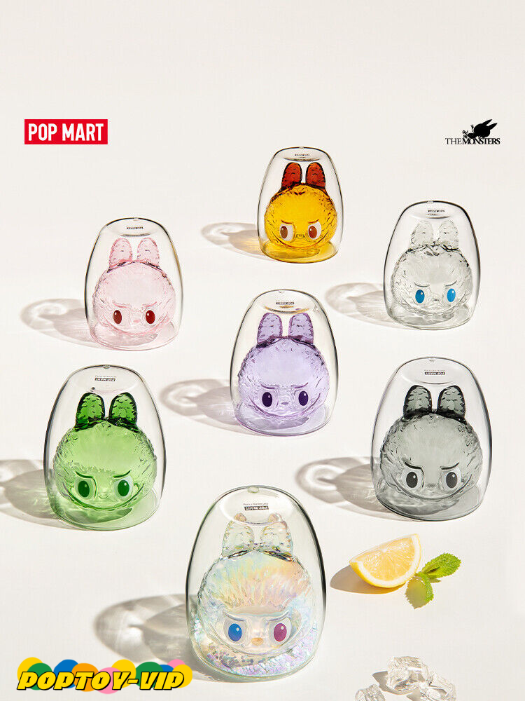その他 POP MART THE MONSTERS Cheers!WARM HEART POPMART THE MONSTERS-CHEERS !Series double-layer glass cup