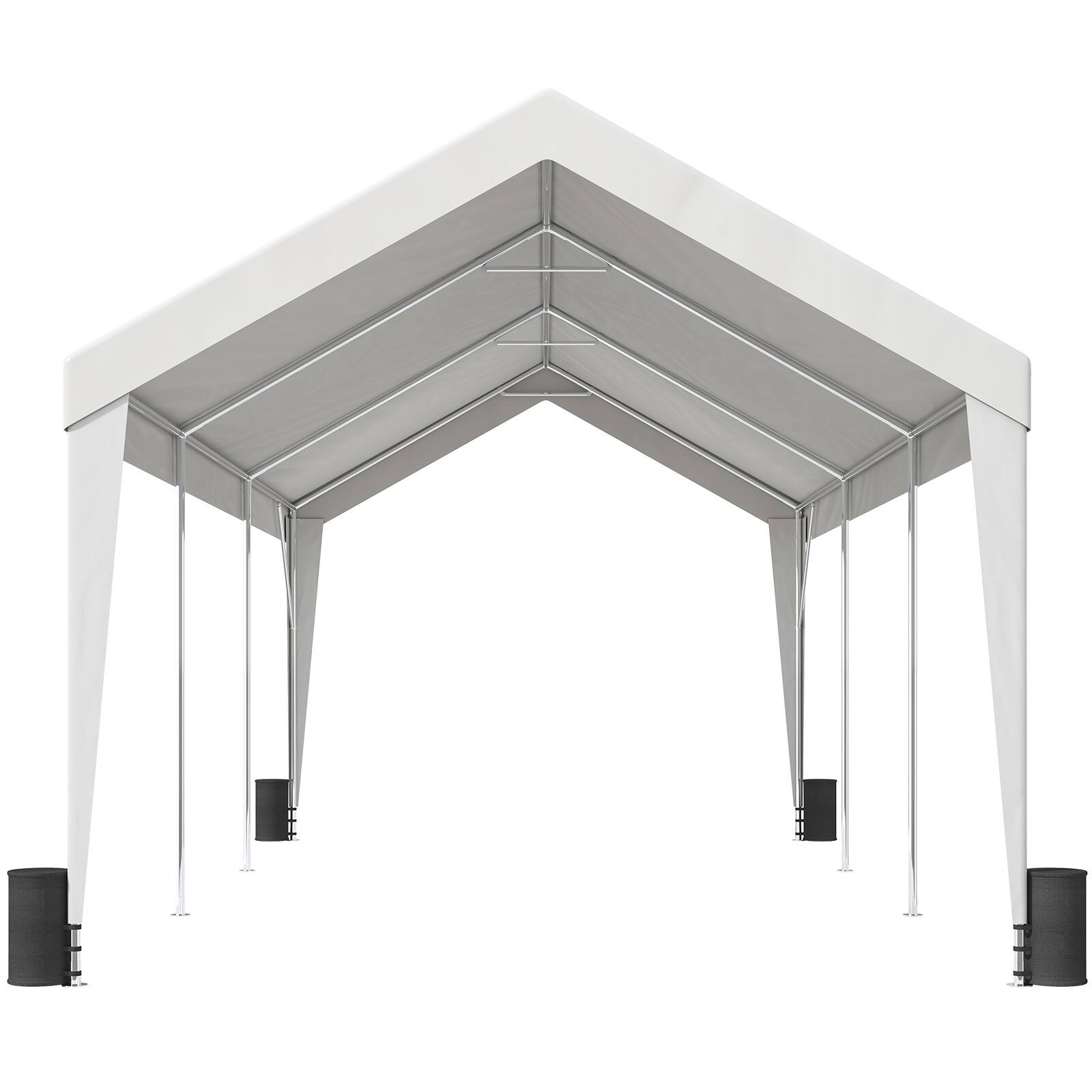 VEVOR 10x20FT Carport Canopy Outdoor Carport Shelter Garage Storage