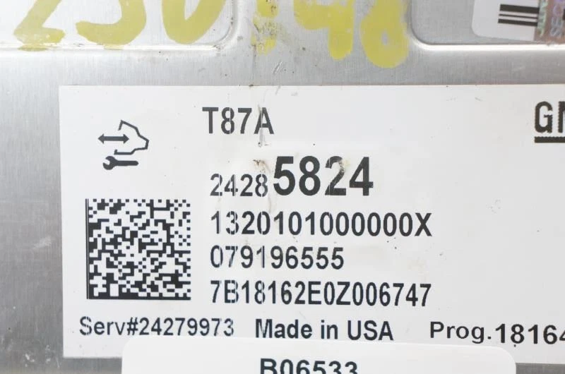 Chevrolet Silverado 3500 2019 módulo de control de transmisión 24285824 OEM Foto 4 de 4