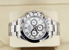 Rolex Cosmograph Daytona White Dial - 116520 - 2011 Full Set UNPOLISHED