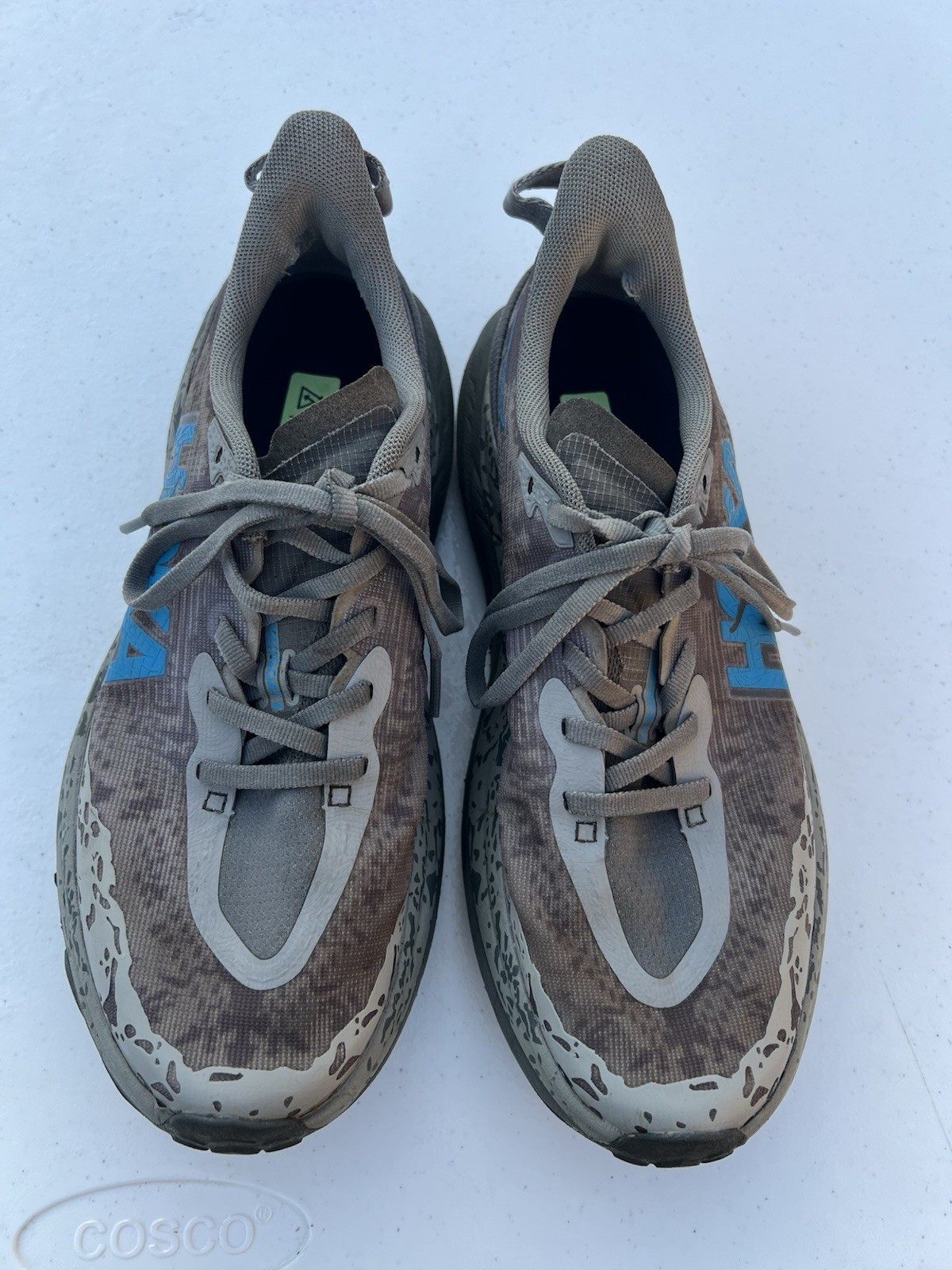 Men’s Gray HOKA SpeedGoat 6 Running Shoes Size 8 thumbnail 3