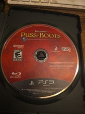PS3 Puss In Boots Rated E Sony PlayStation 3 No Manual 