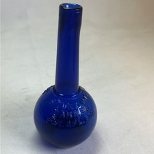 Stocking Darner Cobalt Candy Bottle Amster Ro...