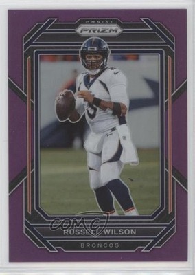 2022 Panini Prizm Purple Prizm 29/125 Russell Wilson #86 y3k