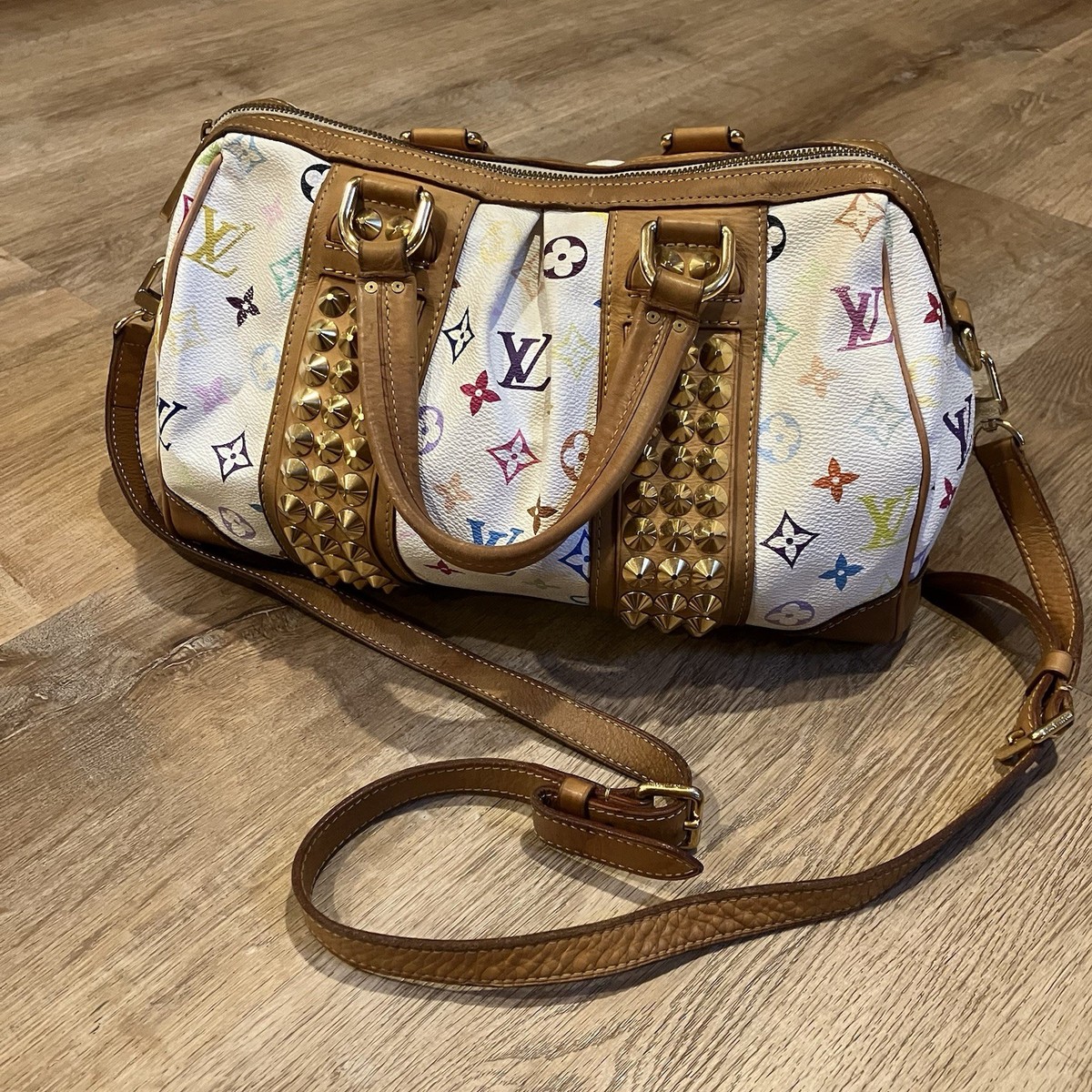 Louis Vuitton Courtney MM 2 Way Takashi Murakami Monogram