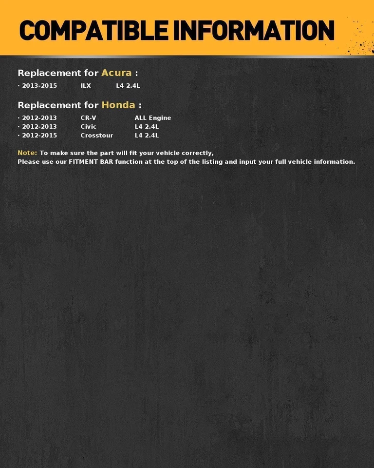 Motor De Arranque Para Honda CR-V 2012-2013 Todo Motor 2012-2015 Crosstour 2.4L 12V 19280N Foto 2 de 4