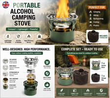 Alcohol Stove Camping Stove Lightweight Alcohol Burner Backpacking Stove Spirit