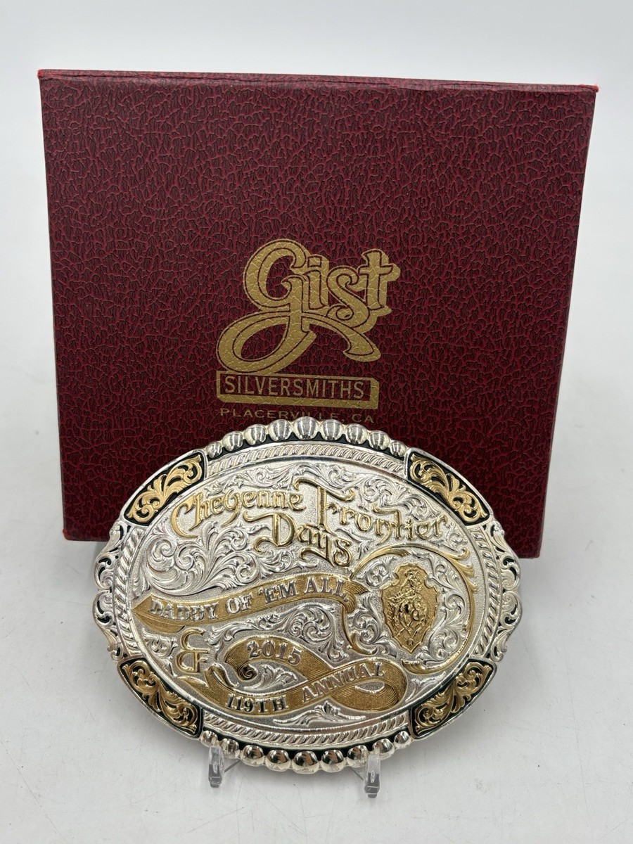 Montana Silversmiths Belt Buckle Cheyenne 101st Frontier 