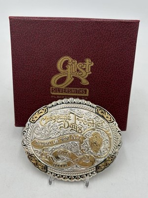 Montana Silversmiths Belt Buckle  Cheyenne 101st Frontier Days 1997 w/Box