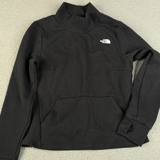 The North Face Pullover Womens S Thumbholes Sweatshirt Boxy Sweater Funnel Neck